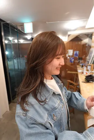 ロング 🌞アオキ サキ🕊のヘアスタイル