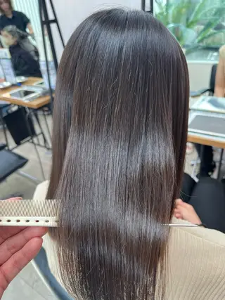 セミロング 髪質改善/増田拓真 金沢市/内灘/美容室のヘアスタイル