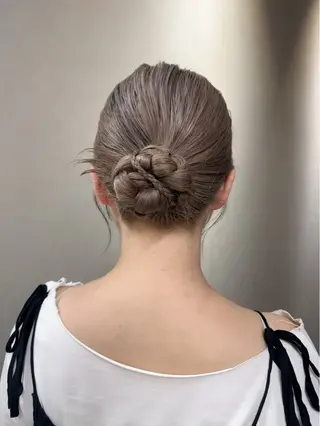 ロング ヘアアレンジ 福岡ヘアセット/ 髪質改善/ayaneのヘアスタイル