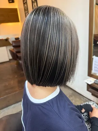 ショート カラー ジョリフィーユ高石所属・joliefille 高石店☘️熊澤丈将のヘアスタイル