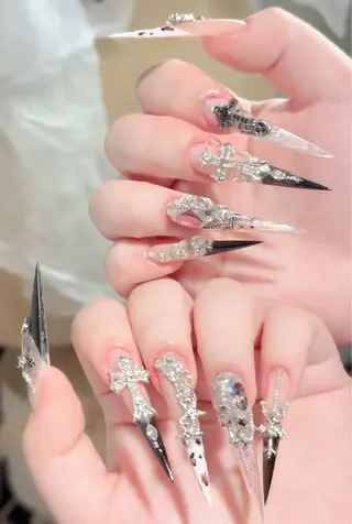 ネイル 長さだし専門 ありさのネイルデザイン