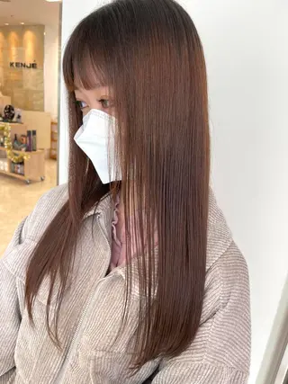 ロング カラー ヘアアレンジ 🍒KIKUCHI KANAE🍒のヘアスタイル