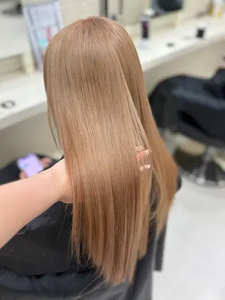 カラー 暖色ガーリーヘア🎀 MEARI🩰のヘアスタイル