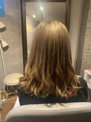 ヘアアレンジ 清川 椿咲のネイルデザイン