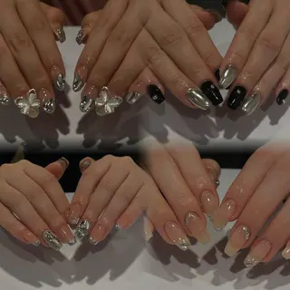 ネイル クルミ/ 💕ワンホンネイルのネイルデザイン