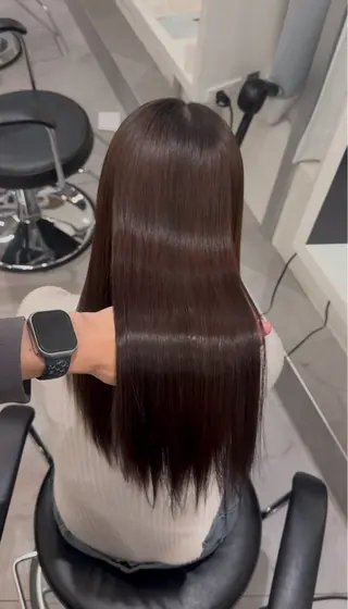 ロング 透明感艶カラー/ボブ /髪質改善/はるきのヘアスタイル