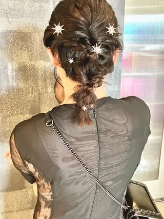 ヘアアレンジ 🦔Laulu 菅原綾乃のヘアスタイル