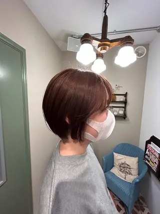 ショート カラー Masaki ブリーチカラーのヘアスタイル