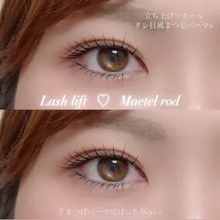 マツエク・マツパ MOOR／ nanamiのマツエク・マツパデザイン