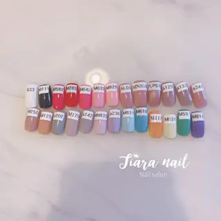 ネイル 深爪矯正・美爪育成専門店　ティアラネイル所属・ティアラネイル 宇都宮深爪矯正のネイルデザイン