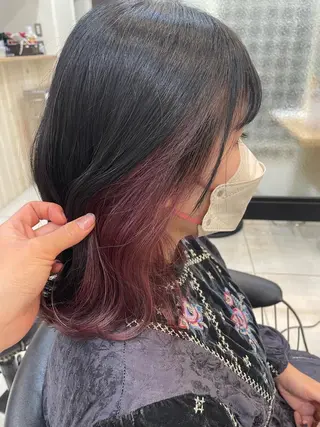 ミディアム カラー 田野倉NEXT店 美髪ニストのヘアスタイル