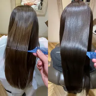 ロング 髪質改善 スペシャリストのヘアスタイル