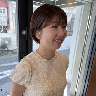 ショート カラー 神戸元町店 スタッフのヘアスタイル