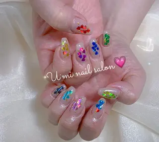 ネイル Ｕ·Mi nail salon所属・u・mi  上野御徒町パラジェルのネイルデザイン