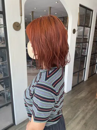 ショート カラー AUBE HAIR flora所属・AUBEhair まつげパーマのマツエク・マツパデザイン