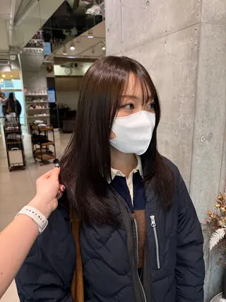 セミロング 愛されcolor💘 Aina/ツヤ髪のヘアスタイル