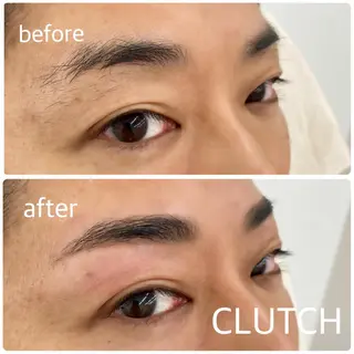 メンズ アイブロウ CLUTCH ナカムラサユリのマツエク・マツパデザイン