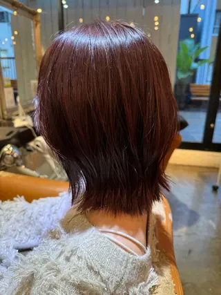 ミディアム 韓国ヘア/レイヤー/ 前髪/髪質改善/石川のヘアスタイル