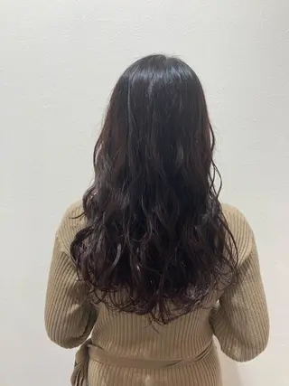 ロング パーマ 🫧高鹿汰一髪質改善 /白髪ぼかし🫧のヘアスタイル