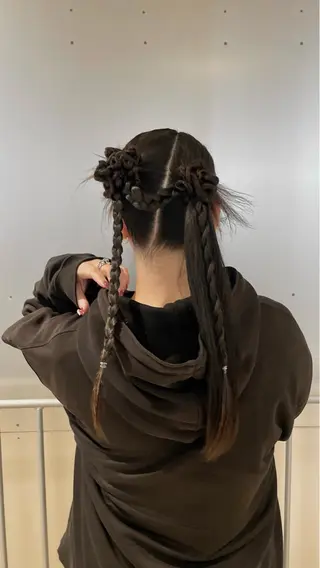 ヘアアレンジ そ ら．のヘアスタイル