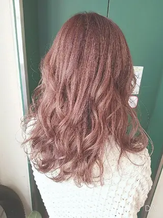 セミロング すずき えりのヘアスタイル