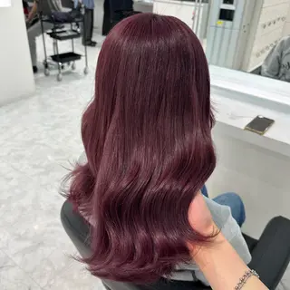 ミディアム カラー ♡上品韓国髪♡ブラ ウン/SAYATOのヘアスタイル