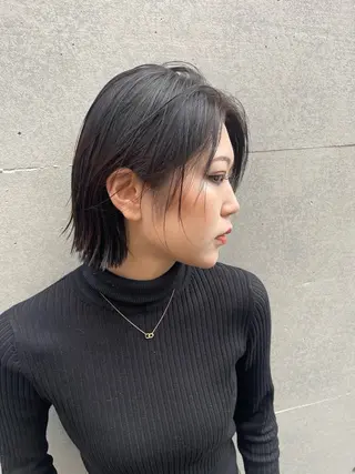 ショート パーマ Elme所属・イージードリル募集 🔥平口はのんのヘアスタイル