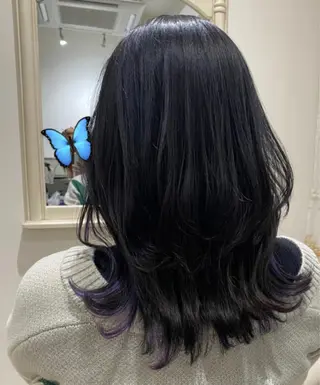 ミディアム 川畑 陽奈のヘアスタイル