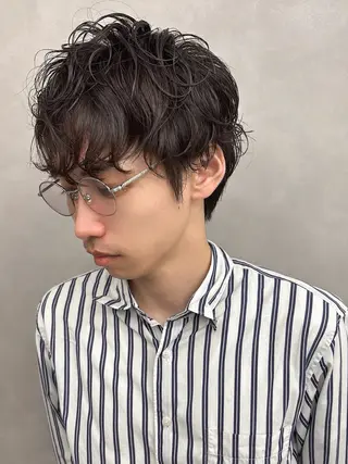 パーマ メンズ レイヤー/髪質改善 🩶KAITOのヘアスタイル