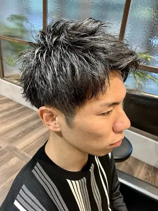 ショート メンズ COCO design所属・TR付きカット無料✨ ✨いのうえもなみのヘアスタイル