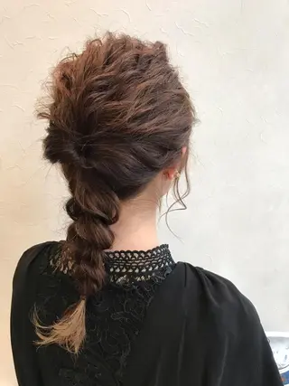 ヘアアレンジ メンズ指名多数!! SiLO 田島のヘアスタイル