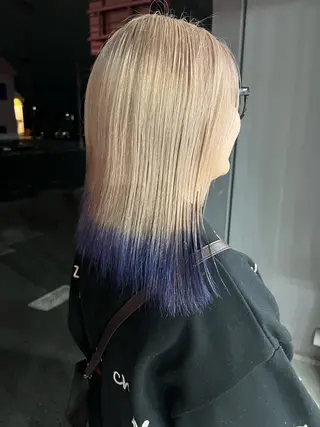 ロング カラー eim AYUKAのヘアスタイル