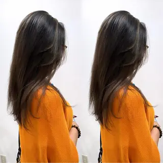 ロング カラー CIEL中央町店所属・高野響生 /透明感カラーのヘアスタイル