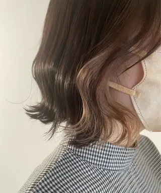 ミディアム カラー ITbyALBUM藤沢店所属・IT by ALBUM立川のヘアスタイル