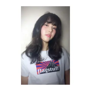 ミディアム 前樫 将太のヘアスタイル