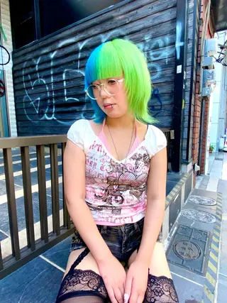 ショート habitt所属・Fu jiのヘアスタイル