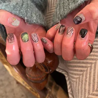 ネイル Trico Antique所属・岩本 杏のネイルデザイン