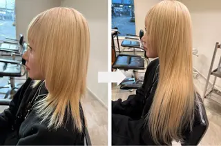 ロング カラー 望月 美玲のヘアスタイル