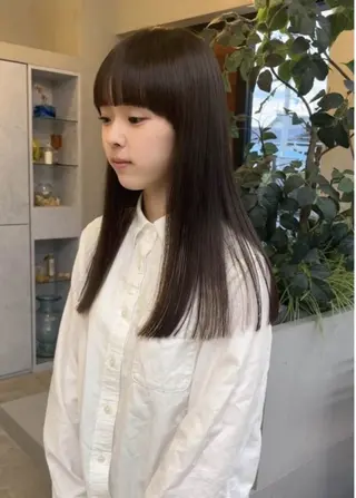 ロング カラー runa|color 🩰straightのヘアスタイル