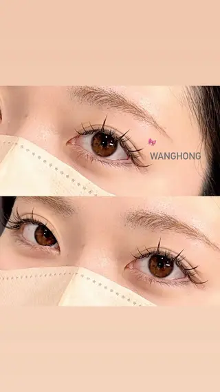 マツエク・マツパ 《YURI》似合わせ まつ毛/アイブロウのマツエク・マツパデザイン