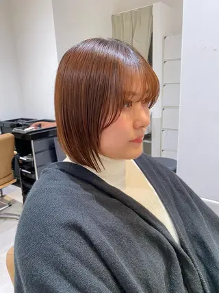 ミディアム カラー クロスパーマ🥇韓国 ヘア🇰🇷濵田航希のヘアスタイル