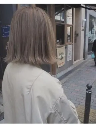 ショート カラー Helm所属・久次米 智人のヘアスタイル