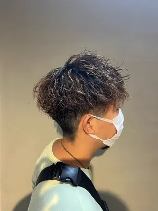 ショート パーマ 🟦ROOM MEN 瀬古 侑輝🟦のヘアスタイル