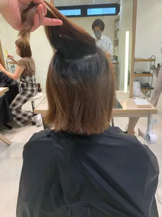 ショート 艶カラー/暖色カラー /透明感/ryutoのヘアスタイル