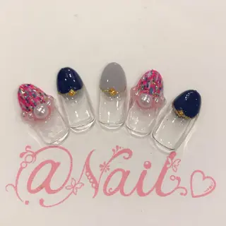 ネイル 小尾 栞のネイルデザイン