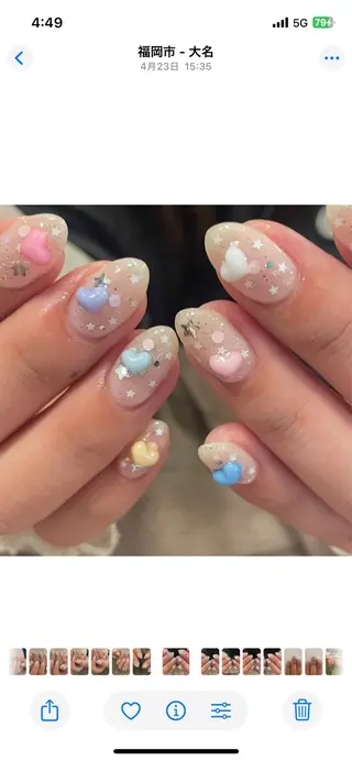 ネイル suimy.所属・SORA suimy.のネイルデザイン