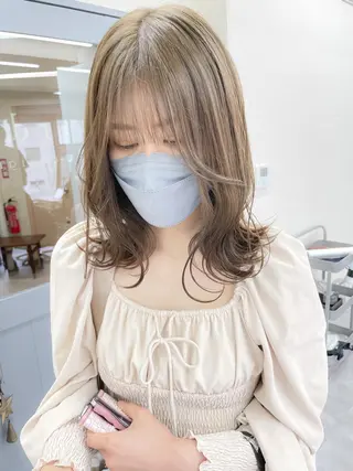 セミロング メンズパーマ メンズ特化ryoのヘアスタイル