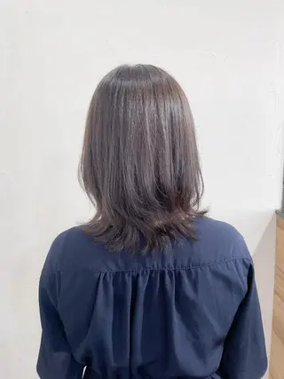 ミディアム カラー かんばら りょーいのヘアスタイル