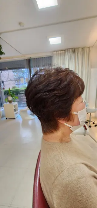 ショート パーマ hairmake Juinのヘアスタイル