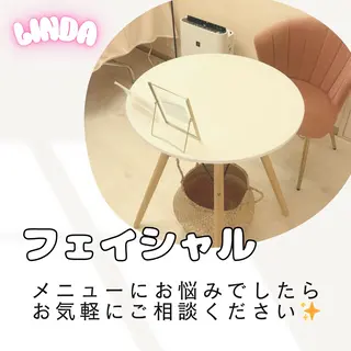 アイラッシュ&エステサロンLinda西宮所属・小顔&毛穴・肌質改善 LINDA西宮 AIのエステ・リラクイメージ